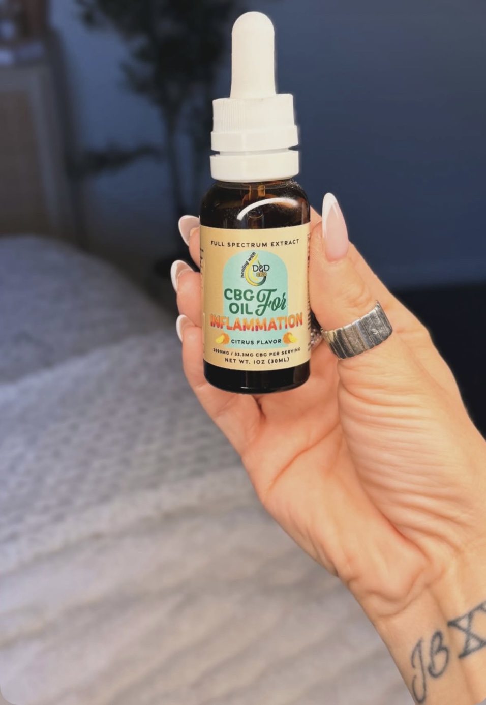 CBG Inflammation Oil: 2,000mg - Image 2