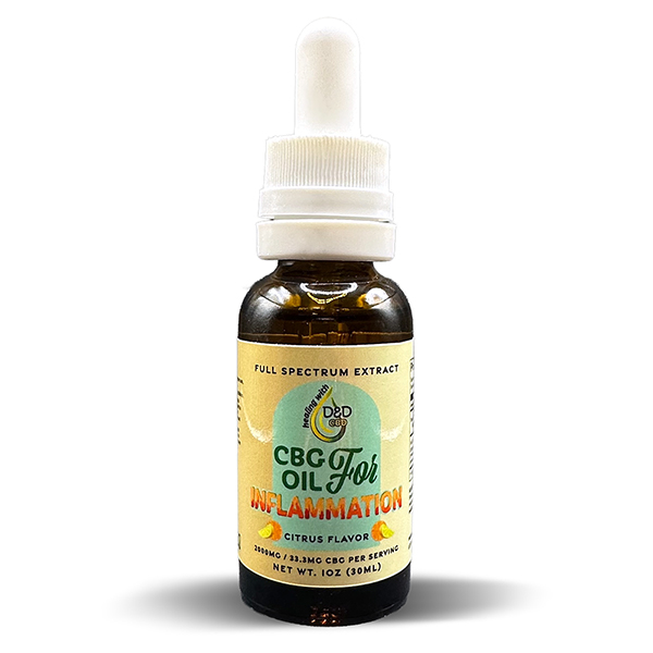 CBG Inflammation Oil: 2,000mg