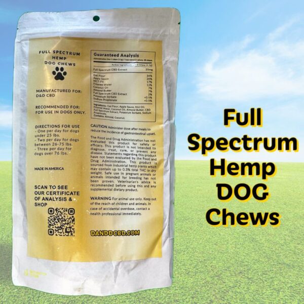 CBD Dog Treats: 25mg - Image 2