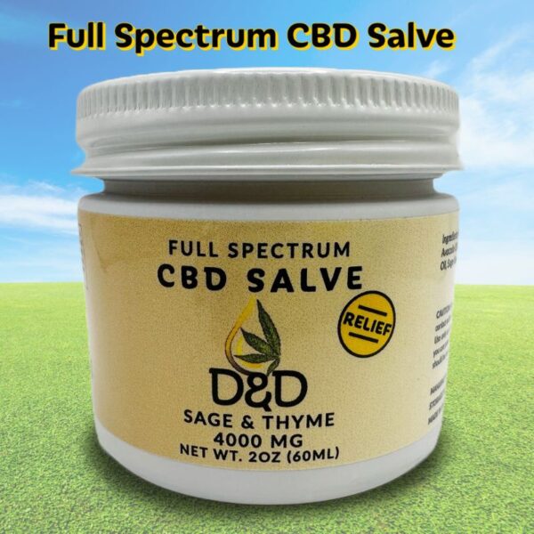 CBD Salve - Vegan Sage & Thyme - Image 2